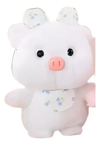 Peluche De Chanchito Con Lazo 25 Cm Animales Kawaii Chanchito — foto 3