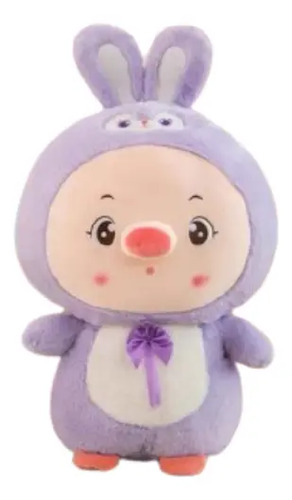 Peluche De Chanchito Disfrazado 50 Cm Animales Kawaii