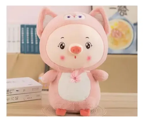 Peluche De Chanchito Disfrazado 50 Cm Animales Kawaii — foto 8
