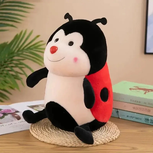 Peluche De Chinita Mariquita 23cm Animales Kawaii Rojo — foto 2