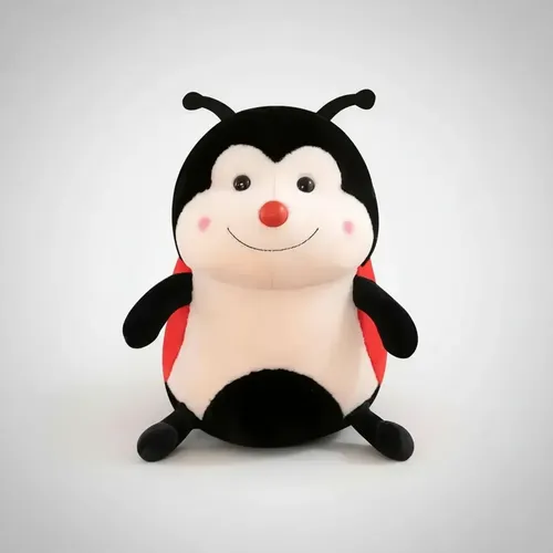 Peluche De Chinita Mariquita 23cm Animales Kawaii Rojo — foto 5