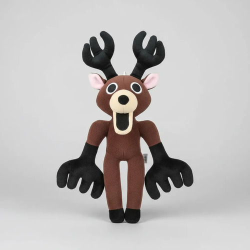 Peluche De Ciervo Elk De 99 Nights De 30cm Kawaii Marrón