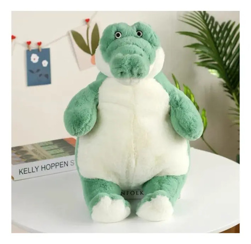 Peluche De Cocodrilo 50 Cm Animales Juguete Kawaii Cocodrilo — foto 2