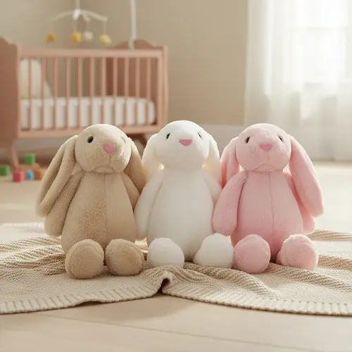 Peluche De Conejo De Apego 30 Cm Animales Kawaii Varios — foto 4