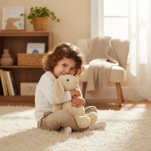 Peluche De Conejo De Apego 30 Cm Animales Kawaii Varios — foto 7