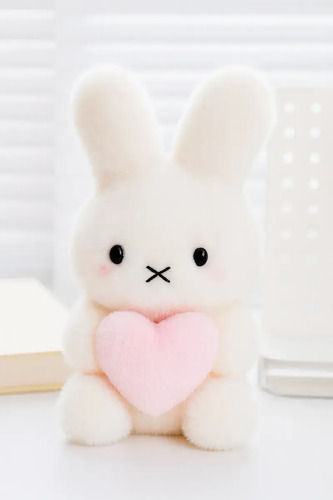 Peluche De Conejo Miffy 22 Cm Animales Kawaii Blanco — foto 2