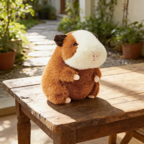 Peluche De Cuy Hámster 30 Cm Kawaii Marrón
