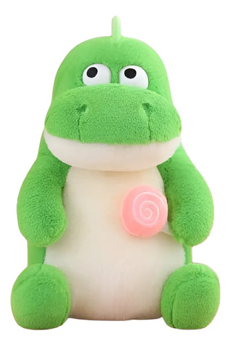 Peluche De Dinosaurio Dino 45 Cm Animales Kawaii Verde