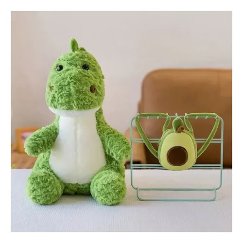 Peluche De Dinosaurio Peludo 30 Cm Animales Kawaii Jirafa — foto 3