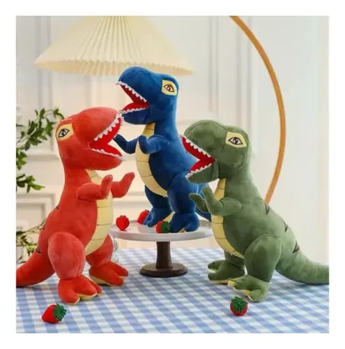 Peluche De Dinosaurio T-rex 50 Cm Animales Kawaii Varios — foto 2