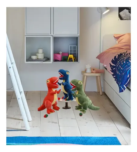 Peluche De Dinosaurio T-rex 50 Cm Animales Kawaii Varios — foto 3
