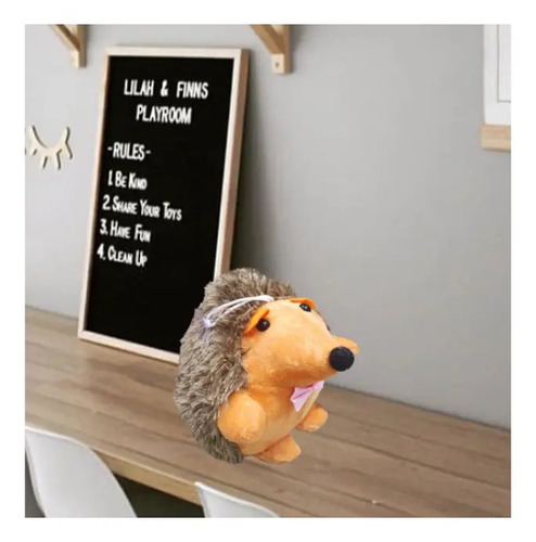 Peluche De Erizo 18 Cm Puercoespín Animales Kawaii Erizo — foto 4