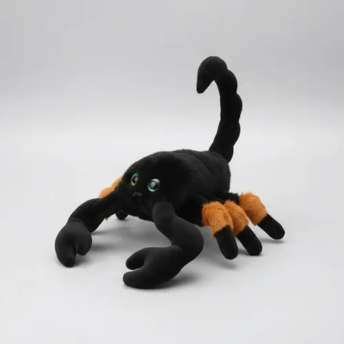 Peluche De Escorpión 20 Cm Animales Kawaii Negro