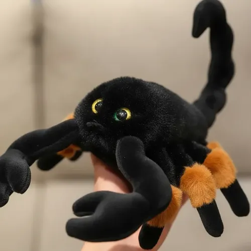 Peluche De Escorpión 20 Cm Animales Kawaii Negro — foto 3
