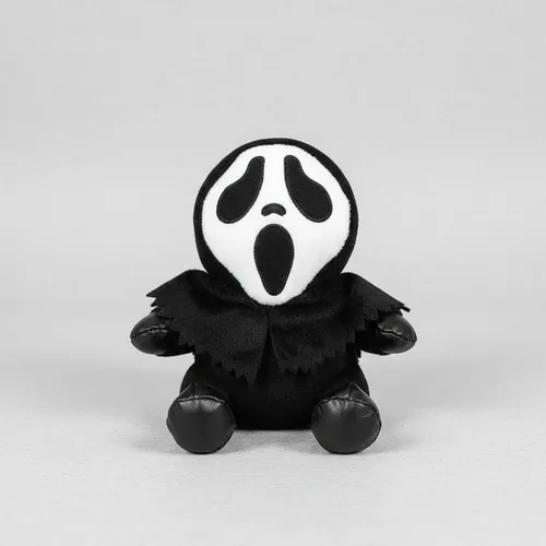 Peluche De Fantasma Ghostface 20 Cm  Kawaii Negro