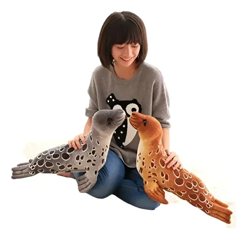 Peluche De Foca 35 Cm Animales Kawaii Varios — foto 2