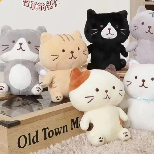Peluche De Gatito 20 Cm Animales Kawaii Varios — foto 3