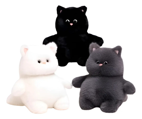 Peluche De Gato Gatito 23 Cm Animales Kawaii Varios