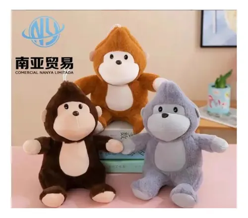 Peluche De Gorila 25 Cm Animales Kawaii Varios — foto 2