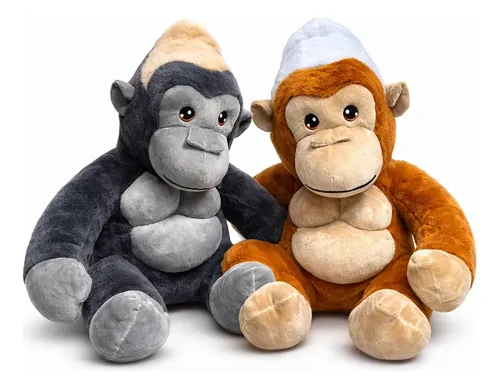 Peluche De Gorila 50 Cm Animales Kawaii Varios