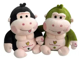 Peluche De Gorila King Kong 45 Cm Animales Kawaii Gorila — foto 2