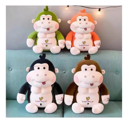 Peluche De Gorila King Kong 45 Cm Animales Kawaii Gorila — foto 4