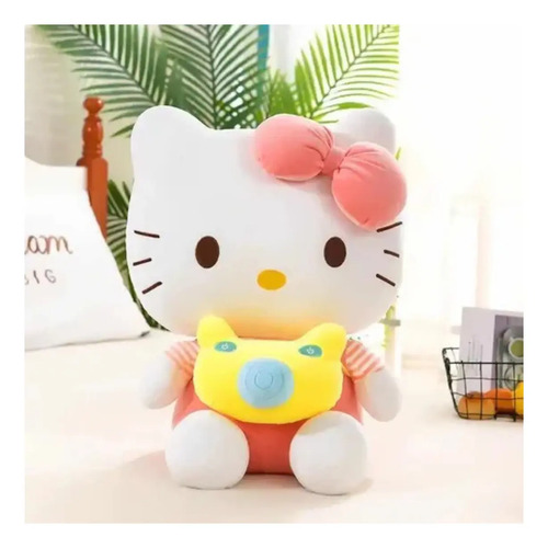 Peluche De Hello Kitty Con Cámara Fotográfica 45 Cm Kawaii Hello Kitty — foto 3