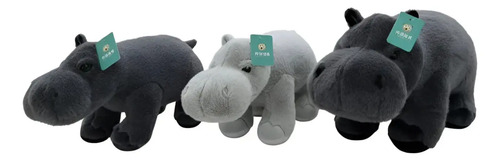 Peluche De Hipopotamo 30 Cm Animales Kawaii Varios