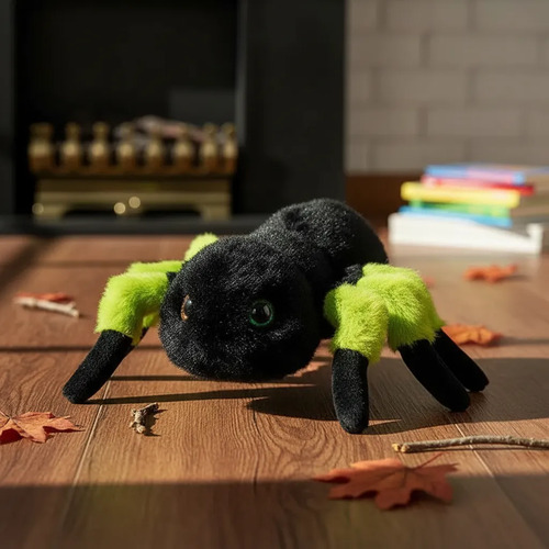 Peluche De Hormiga Araña 18 Cm Animales Kawaii Negro — foto 3