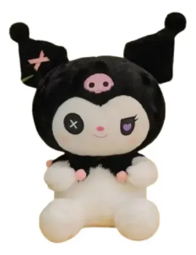 Peluche De Kuromi 50 Cm Juguete Kawaii