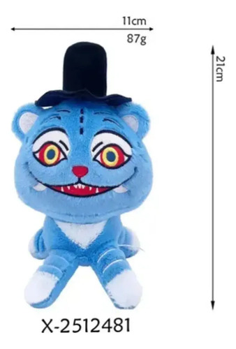 Peluche De Las Guerreras K-pop Kawaii Derpy Tigre — foto 3