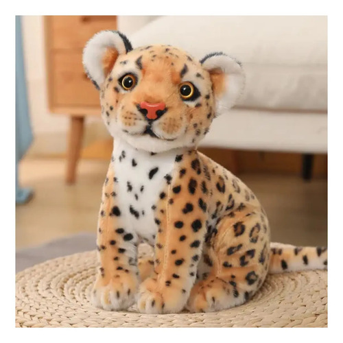 Peluche De Leopardo 25 Cm Animales Kawaii Varios — foto 2