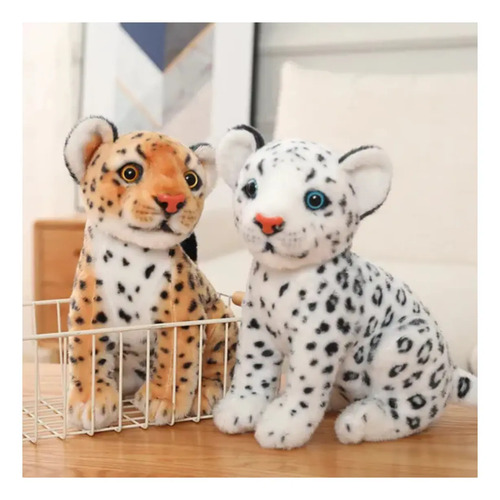 Peluche De Leopardo 25 Cm Animales Kawaii Varios — foto 3