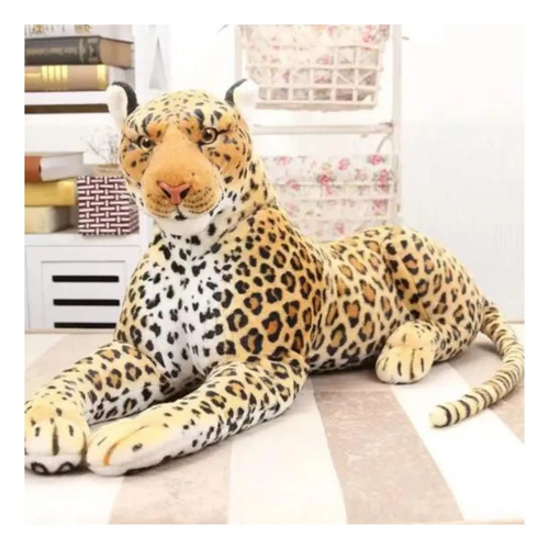 Peluche De Leopardo 80 Cm Animales Kawaii Leopardo — foto 2