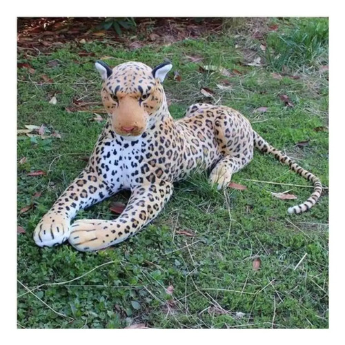 Peluche De Leopardo 80 Cm Animales Kawaii Leopardo — foto 4