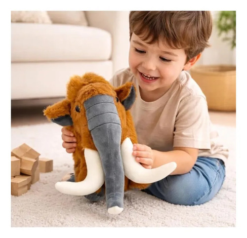 Peluche De Mamut 35 Cm Animales Kawaii Mamut — foto 3