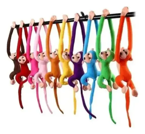 Peluche De Mono De Felpa Colgante 70cm Decoración Auto Varios — foto 2