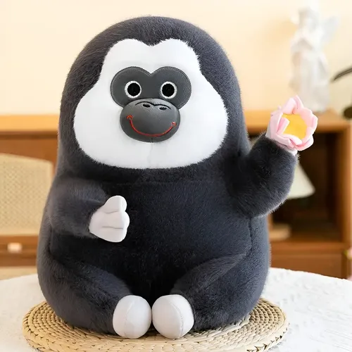 Peluche De Mono Loto De Cara Blanca 28 Cm Animales Kawaii Mono — foto 2