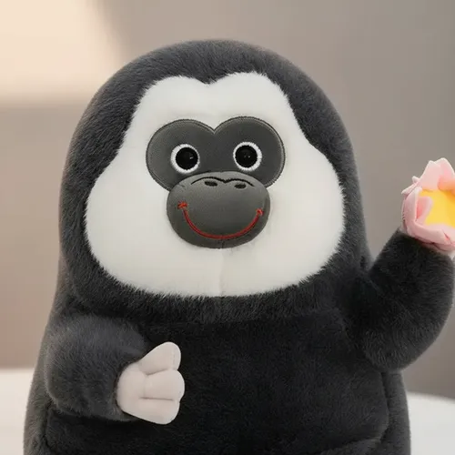 Peluche De Mono Loto De Cara Blanca 28 Cm Animales Kawaii Mono — foto 4