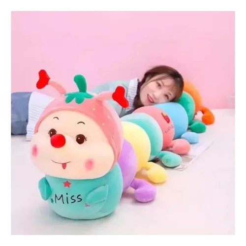 Peluche De Oruga 90 Cm Animales Kawaii Oruga — foto 3