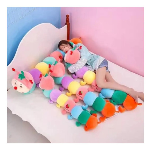 Peluche De Oruga 90 Cm Animales Kawaii Oruga — foto 4