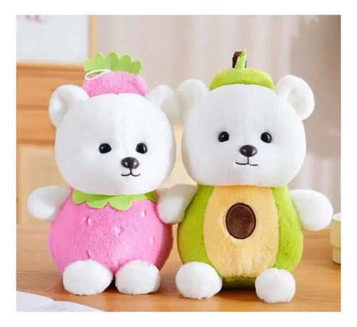 Peluche De Osito Disfrazado De Fruta 45cm Animales Kawaii — foto 5
