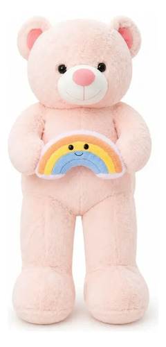 Peluche De Oso Arco Iris 70 Cm Animales Kawaii Varios