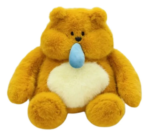 Peluche De Oso Con Moco 28 Cm Animales Kawaii Marrón