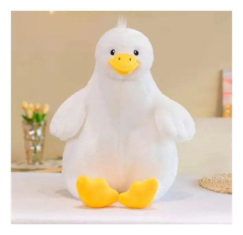 Peluche De Pato 50 Cm Animales Kawaii Blanco — foto 2