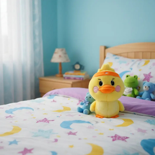 Peluche De Pato Duck 20 Cm Animales Kawaii Amarillo — foto 3