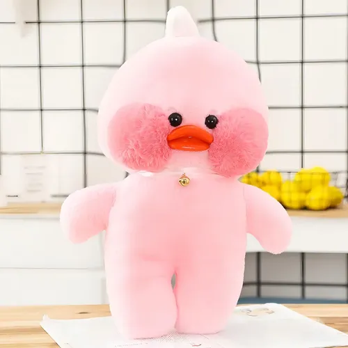 Peluche De Pato Kawaii Lalafanfan, Hipoalergénico Y Suave — foto 3