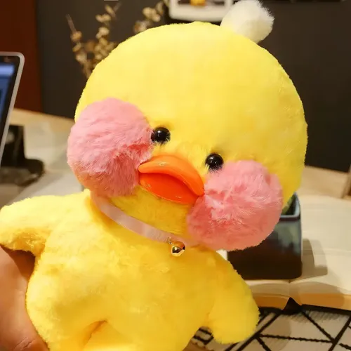 Peluche De Pato Kawaii Lalafanfan, Hipoalergénico Y Suave — foto 5