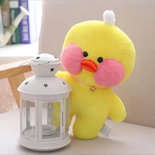 Peluche De Pato Kawaii Lalafanfan, Hipoalergénico Y Suave — foto 6