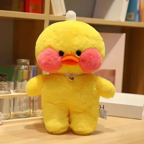 Peluche De Pato Kawaii Lalafanfan, Hipoalergénico Y Suave — foto 9
